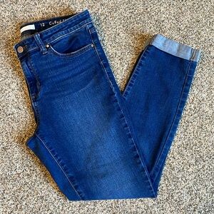 LC cuffed skinny ankle jeans!